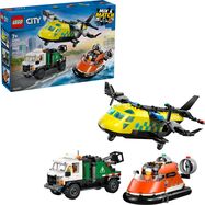LEGO® City 60505 Remix: Lietadlo, servisné vozidlo a vznášadlo