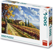 Puzzle Maľovaná vinica 500 dielikov