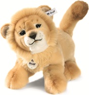 STEIFF Originals Leo baby dangling lion, beige plyšová hračka