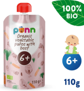 SALVEST Ponn BIO Hovädzie mäso so zeleninovým pyré (110 g)