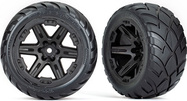 Traxxas koleso 2.8", disk RXT čierny, pneu Anaconda (4WD predný/zadný, 2WD predný) (2)