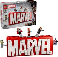 LEGO® Marvel 76313 Logo MARVEL a minifigúrky