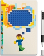 LEGO Zápisník s gélovým perom - Thoughts, recyklovateľný