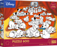 Trefl Puzzle 600 Výročné - 101 dalmatíncov
