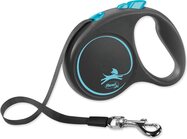 Vodítko Flexi Black Design páska S modré 5m