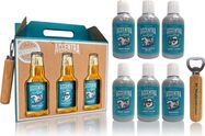 ACCENTRA Set da bagno Men's Collection Winter Edition con apribottiglie Legno di cedro