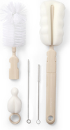 BABYONO Brosses pour biberons et tétines avec poignée amovible Beige