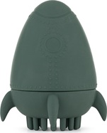 PETITE&amp;MARS Hračka silikónová do vody s kefkou Splashy Rocket Misty Green 6m+