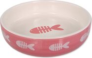 Miska Magic Cat keramická potlač ryba ružová 13x4cm 260ml