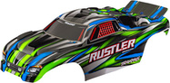 Traxxas karoséria Rustler zelená (bezsponková)