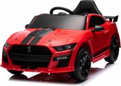 Elektrické autíčko Ford Shelby Mustang GT 500 Cobra, červené, 2,4 GHz diaľkové ovládanie