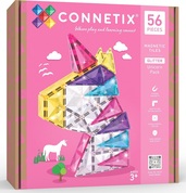 CONNETIX® Glitter Unicorn Pack magnetická stavebnica 56 ks