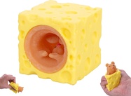 Syr strečový 5x5x5cm s vyskakujúcou myšou
