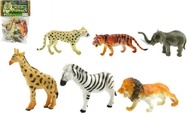 Zvieratká safari ZOO 6ks plast 10cm