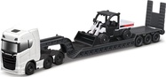 Maisto - Mini pracovné stroje, Sada veľkého ťahača, Scania 770S with Toolcat 5600 + Bucket