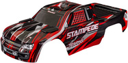 Traxxas karoséria Stampede červená (bezsponková)