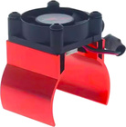 H-Speed hladnjak motora 36mm aluminijski crveni