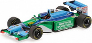 1:43 BENETTON FORD MICHAEL SCHUMACHER WORLD CHAMPION AND WINNER MONACO 1994
