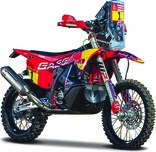 Bburago 1:18 Cycle Red Bull KTM Rally GasGas RX450F - Dakar 2023