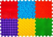 Ortek Masážna ortopedická podložka Puzzle "Námorná" 6 prvkov