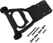 Ruedas de soporte fijas negras Traxxas