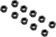 Dado assiale M3 basso, nero (10)
