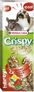 Tyčinky Versele-Laga Crispy králik a činčila, s bylinkami 110g 2ks