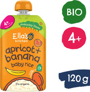 Ella's Kitchen BIO Detská ryža, banán a marhuľa (120 g)