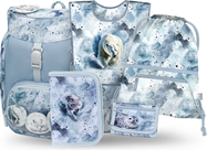 BAAGL SET 5 Airy Polar: zaino, astuccio, sacchetto, grembiule, portafoglio GRS