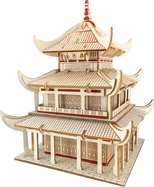 Woodcraft Drevené 3D puzzle Yueyang Tower