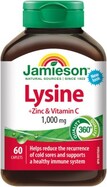 Jamieson Lyzín 1000 mg con zinco e vitamina C 60 compresse.
