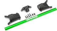 Traxxas výstuha šasi zelená (sada)