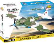 Cobi 5745 II WW Iljušin Il-2 Šturmovik, 1:32, 636 k, 2 f