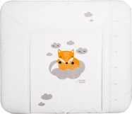 Prebaľovacia podložka mäkká New Baby Líška biela 85x70cm