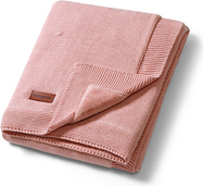 BABYONO Deka z prírodnej bavlny 75 × 100 cm pink 0m+