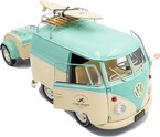 1:18 VOLKSWAGEN KOOL KOMBI MINT GREEN &amp; WHITE 2024