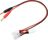 Nabíjacie káble - Tamiya batérie/ Tamiya zariadenie/ AMP samica 16AWG