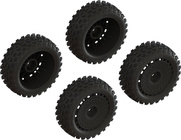 Arrma kotač s gumama dBoots 2-HO, crni disk (2)