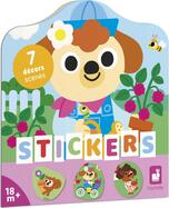 Janod Stickers Samolepky Záhrada 7 predlôh