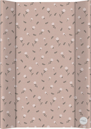 CEBA BABY Matelas à langer 2-bords avec planche rigide (50x70) Ultra Light Petite Blossom