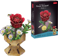 CubicFun - Puzzle 3D Šopek vrtnic 120 kosov