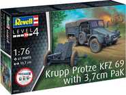 Starter Kit military 73344 - Krupp Protze KFZ 69 with 3,7cm Pak (1:76)