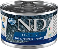 KONZERVA N&amp;D DOG OCEAN COD &amp; PUMPKIN PUPPY 140g