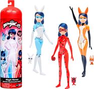 Orbico Miraculous: Ladybug und Cat Noir, sich verwandelnde Marinette, Puppe