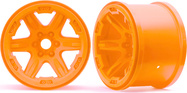 Traxxas disk 3.8" oranžový, 17mm drážkovaný (2)