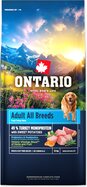 Krmivo Ontario Adult All Breeds Monoprotein Turkey &amp; Sweet Potatoes 12kg