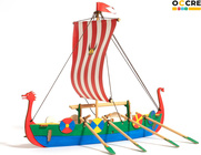 OCCRE Wikingerschiff Bausatz für Kinder