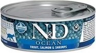 N&amp;D CAT OCEAN TUNA, COD, SHRIMP &amp; PUMPKIN 70 GR