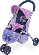 DeCuevas 90276 Športový kočík pre bábiky trojkolesový Magic Bubble 2024 - 55 cm