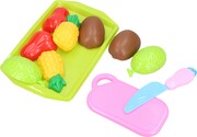 Krájacie ovocie set s táckou 21x14 cm